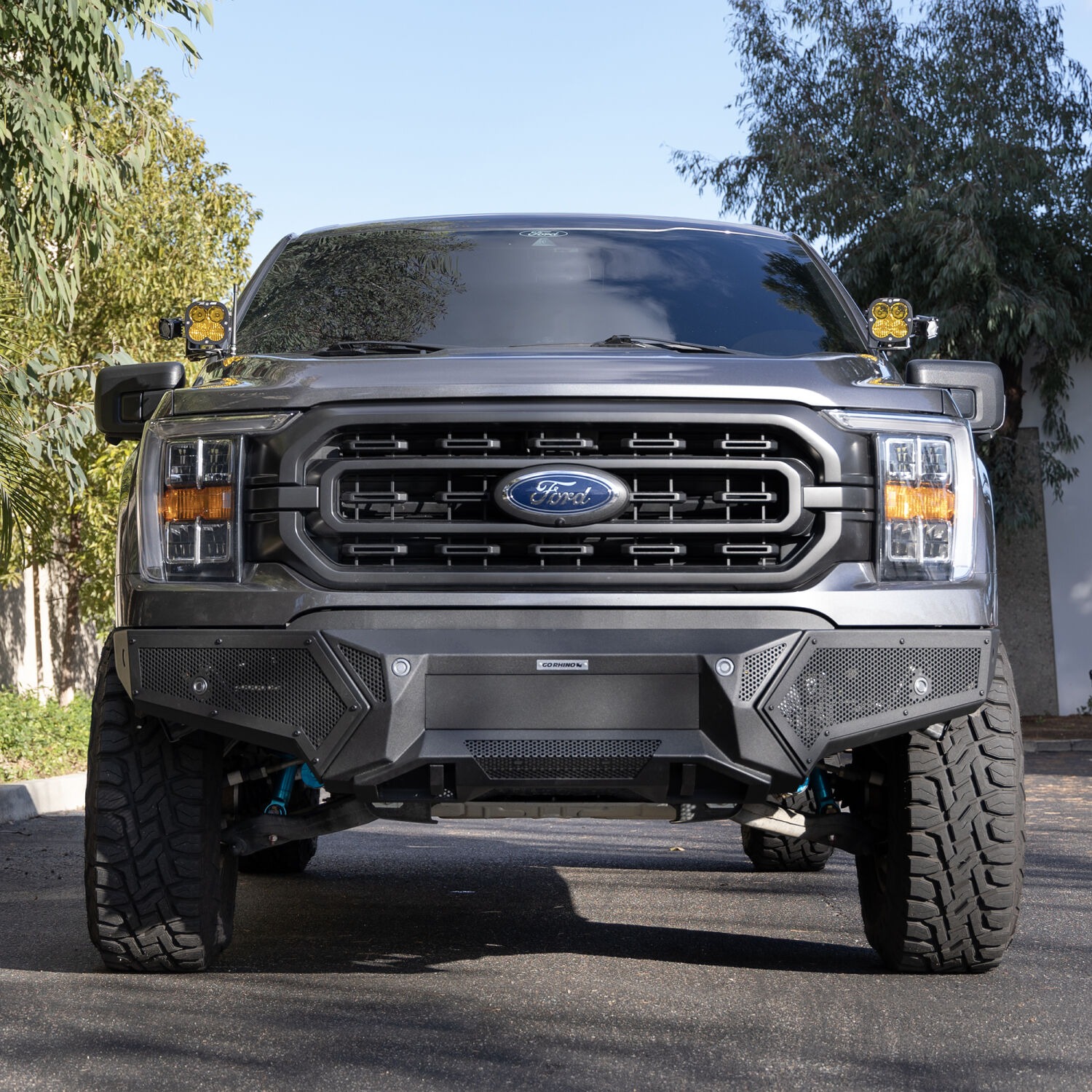 Go Rhino 343981T - Element Bumper, Black, Steel