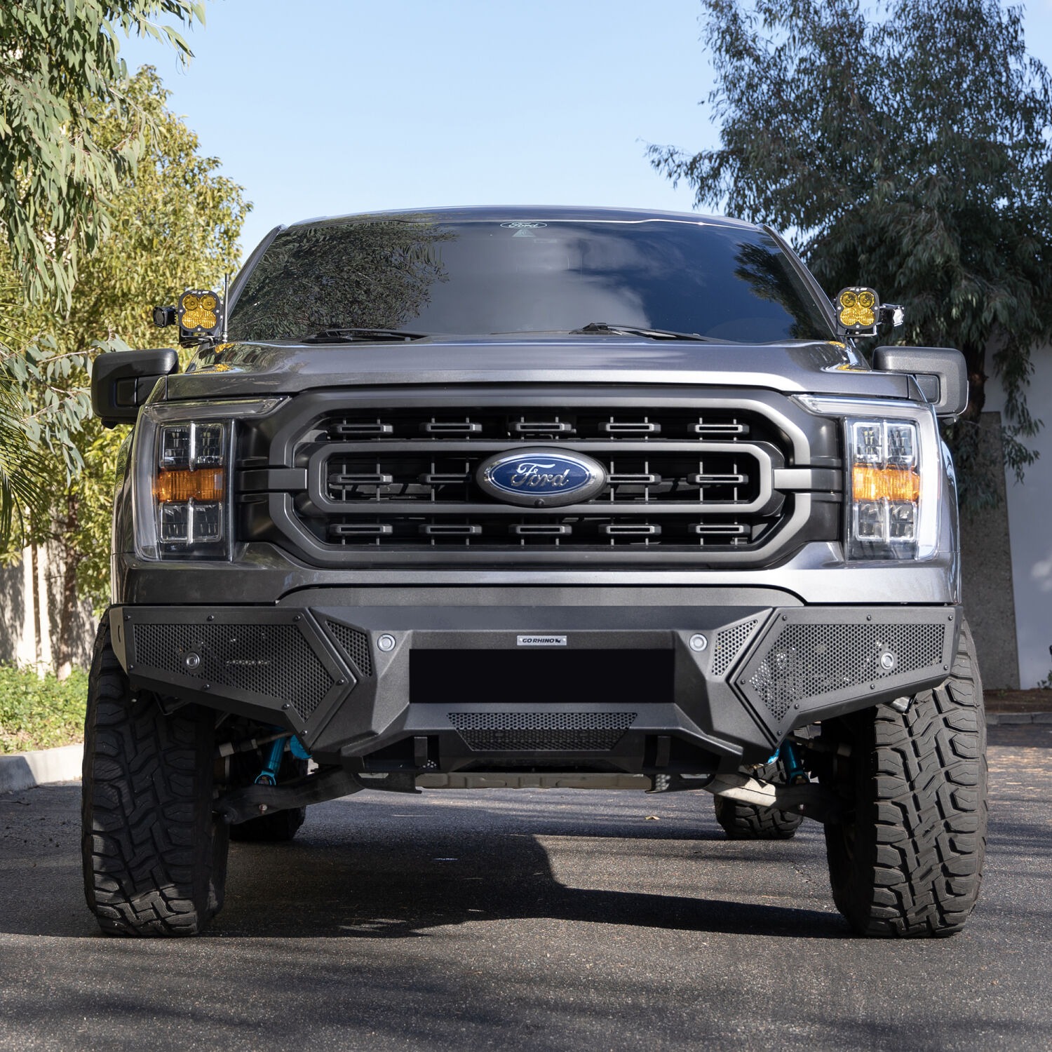 Go Rhino 34398T - Element Bumper, Black, Steel
