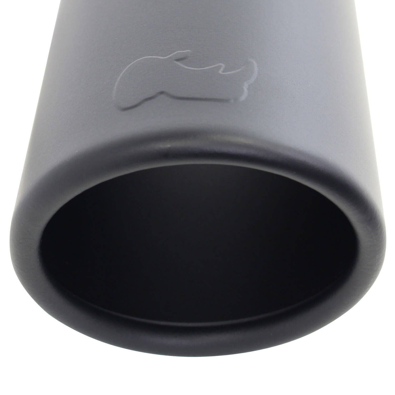 Go Rhino GRT3414B - Exhaust Tips, Black, RHINO! Exhaust Tip