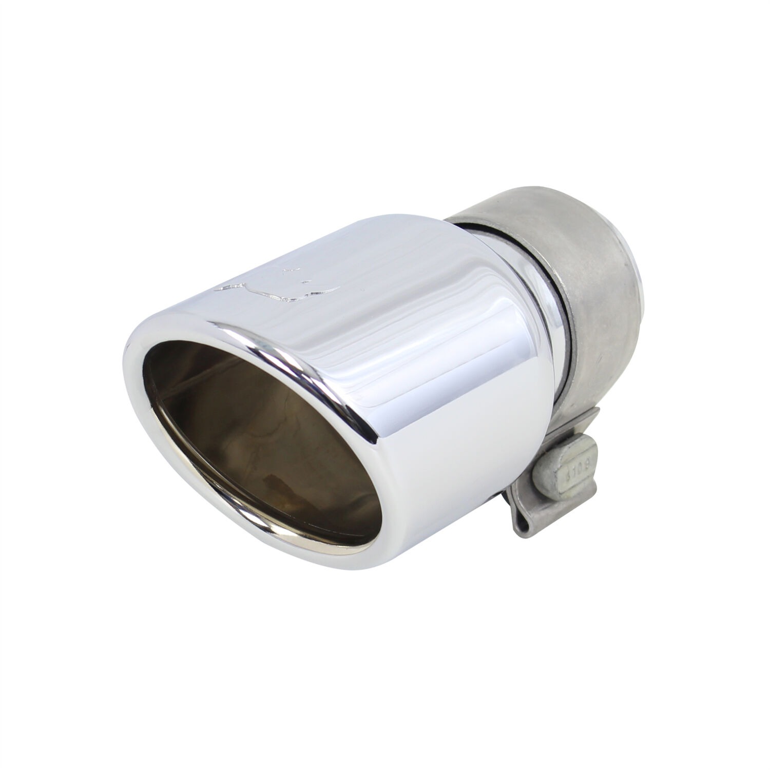 Go Rhino GRT236 - Exhaust Tips, Silver, Chrome