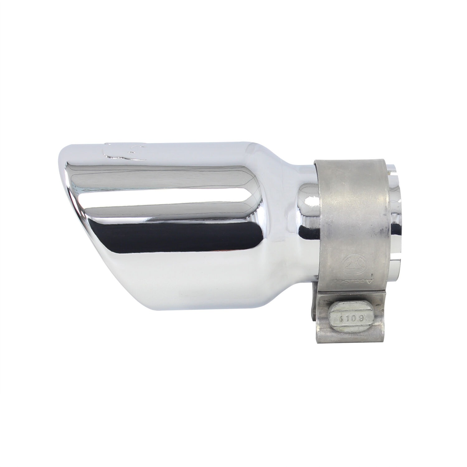 Go Rhino GRT236 - Exhaust Tips, Silver, Chrome