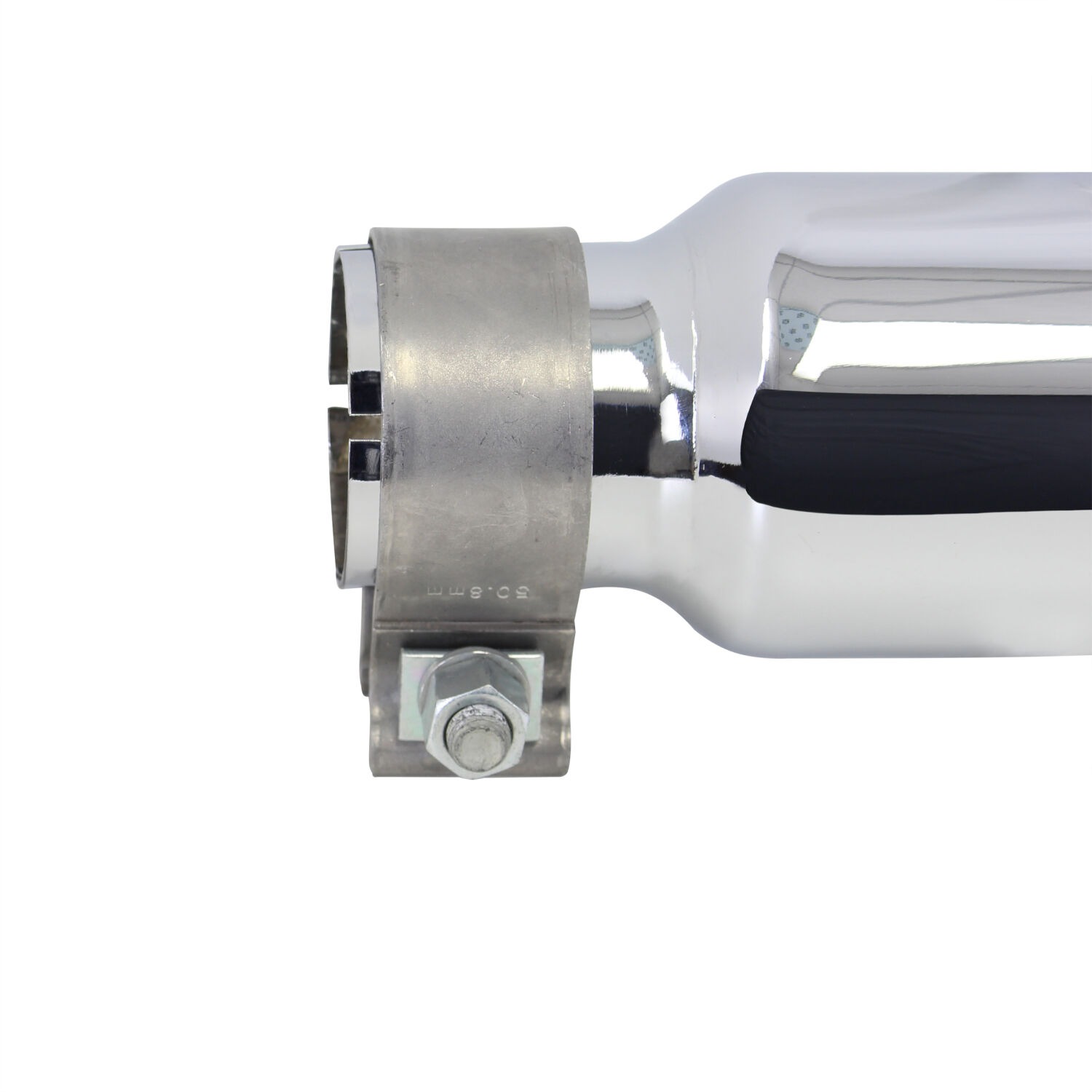 Go Rhino GRT236 - Exhaust Tips, Silver, Chrome