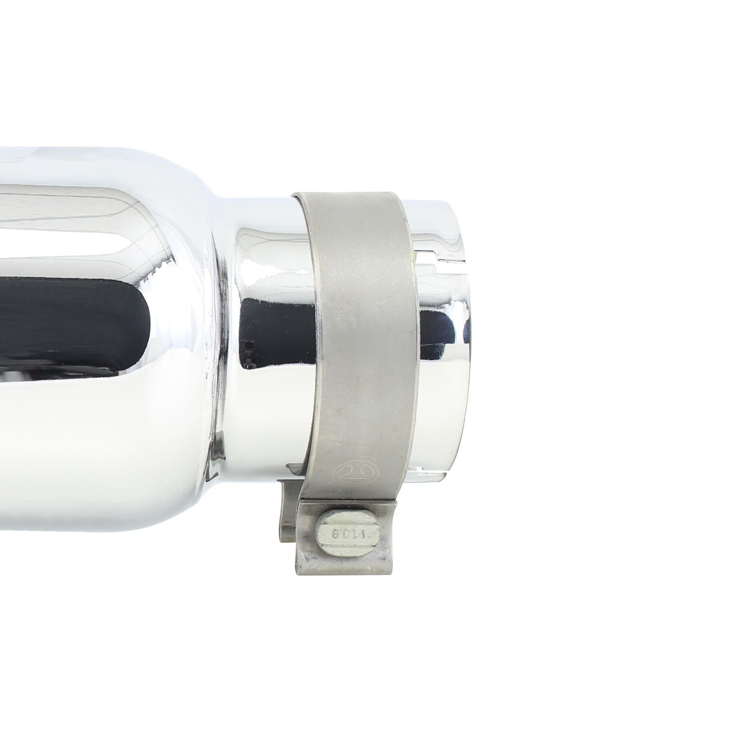 Go Rhino GRT35514 - Exhaust Tips, Silver, Chrome