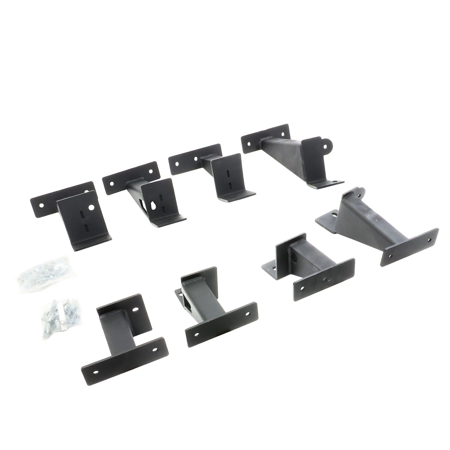 Go Rhino FSD64516T - Dominator D6 Drop Steps, Crew Cab, Black