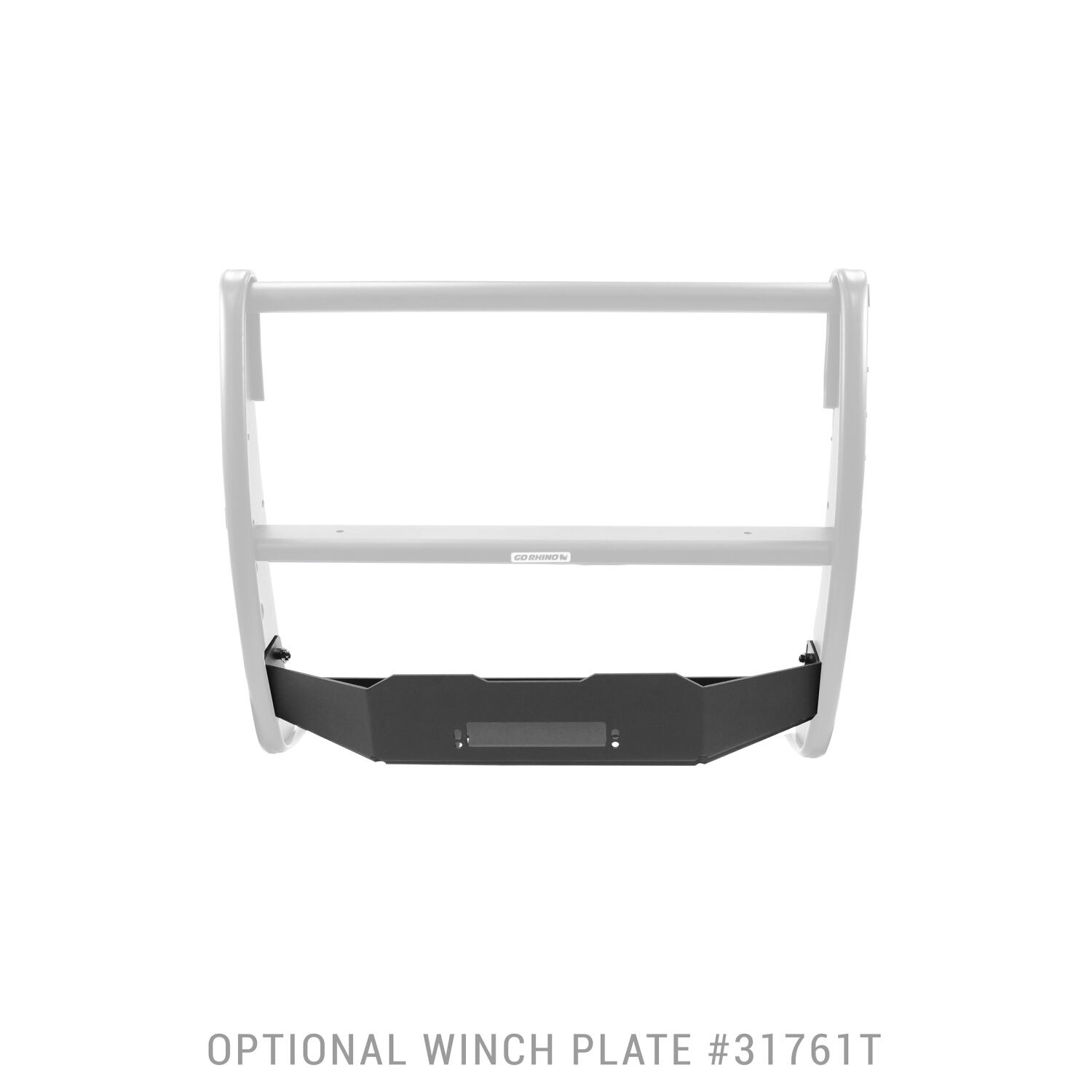 Go Rhino 3176T - 3000 Series Grille Guard, Black, 3100 Series