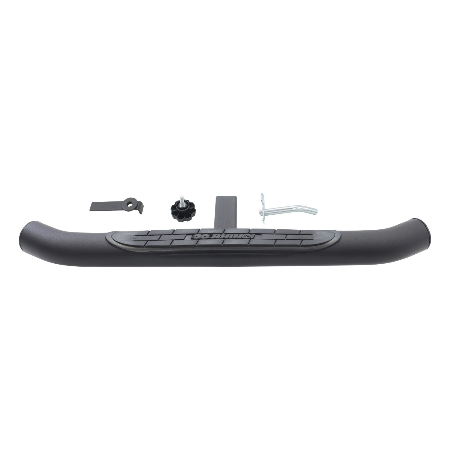 Go Rhino 360T - RHINO! Hitch Step, Black, Rhino Hitch Step