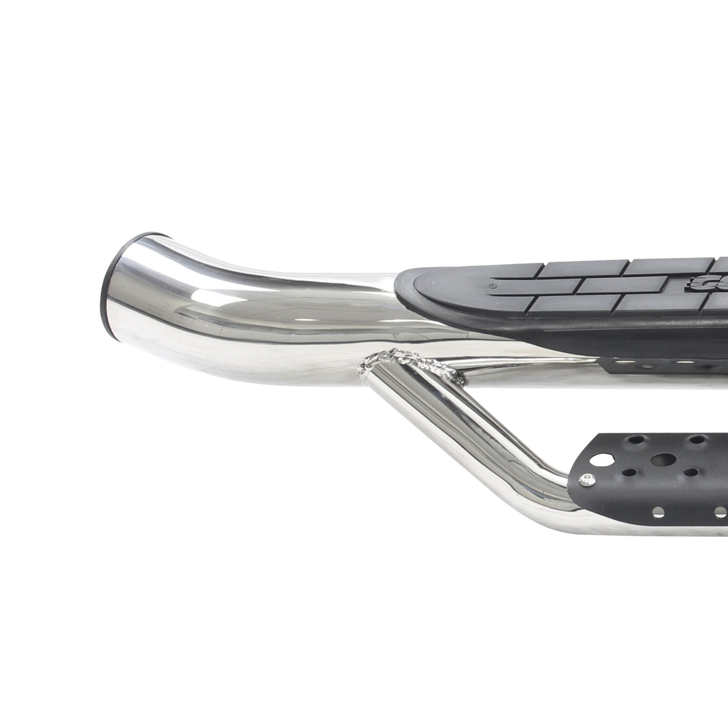 Go Rhino D360PS - Dominator Hitch Step, Silver, Polished Stainless Steel