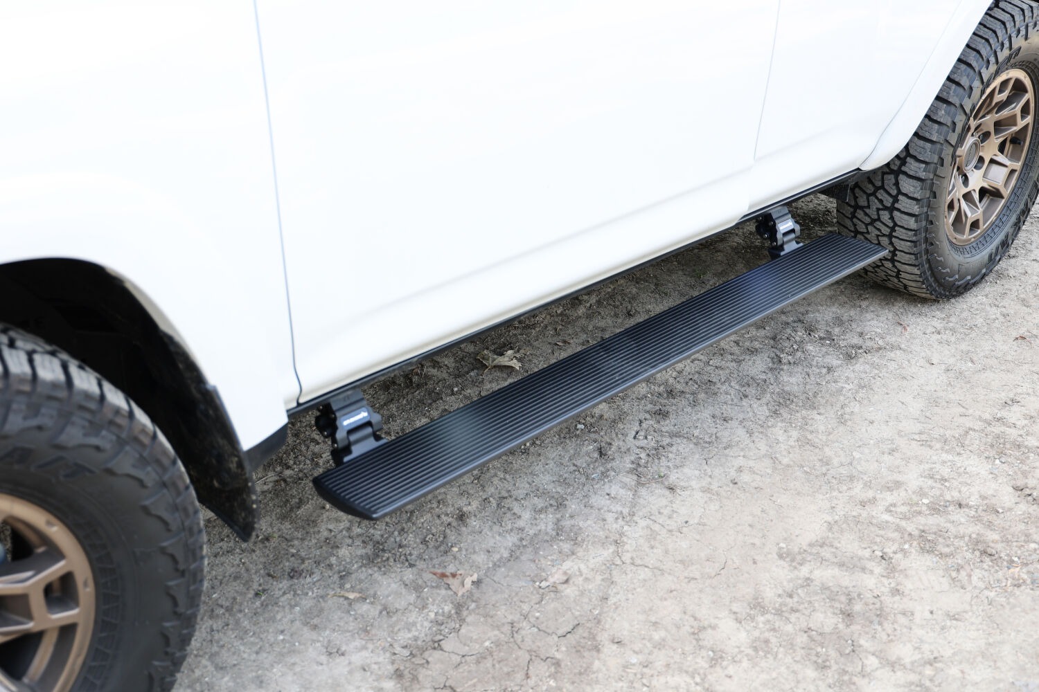 Go Rhino 20442564PC - VoltStep E-Board, Black, E1 Electric Running Board