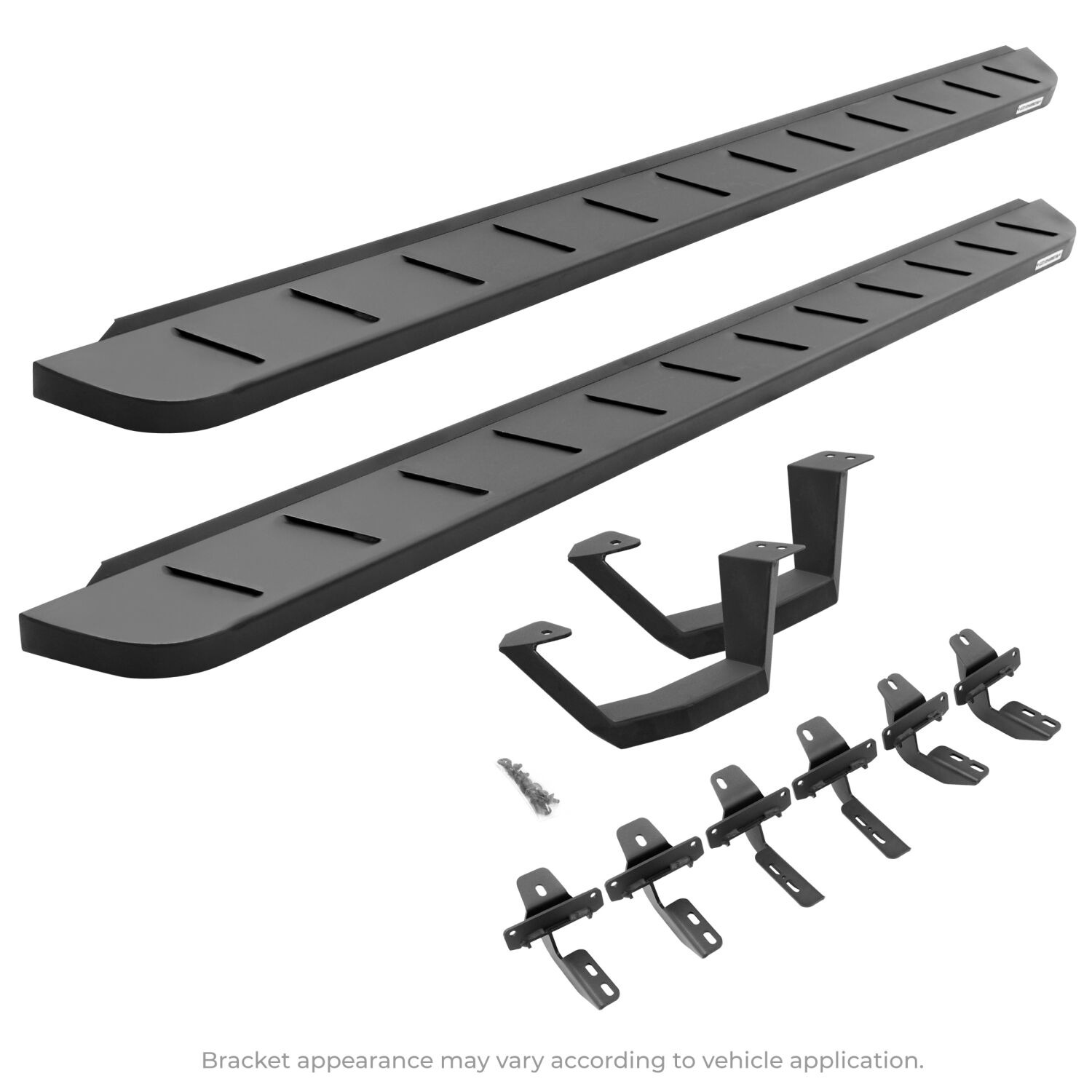 Go Rhino 6349264810PC - RB10 Running Boards, Black, Galvanized Steel