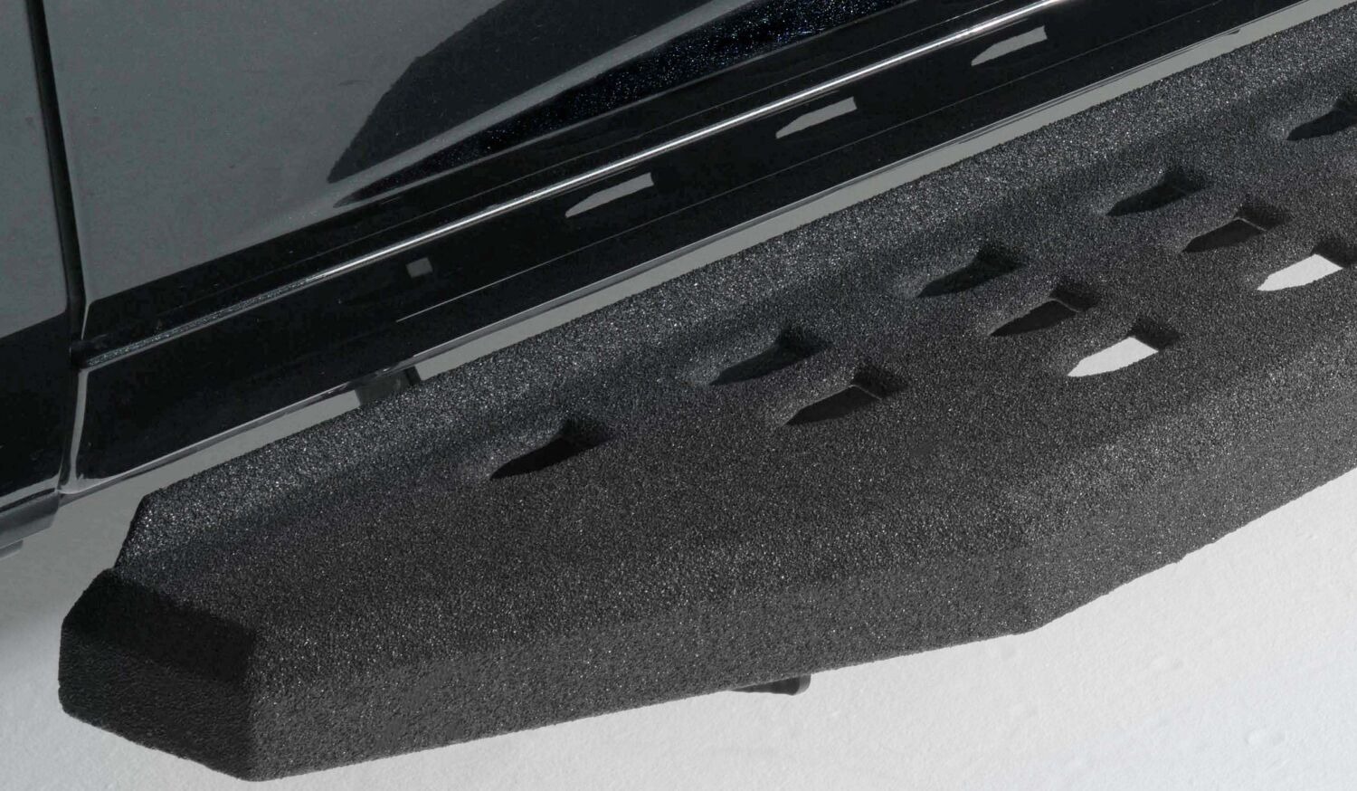 Go Rhino 69413157T - RB20 Running Boards, Black, Protective Bedliner coating