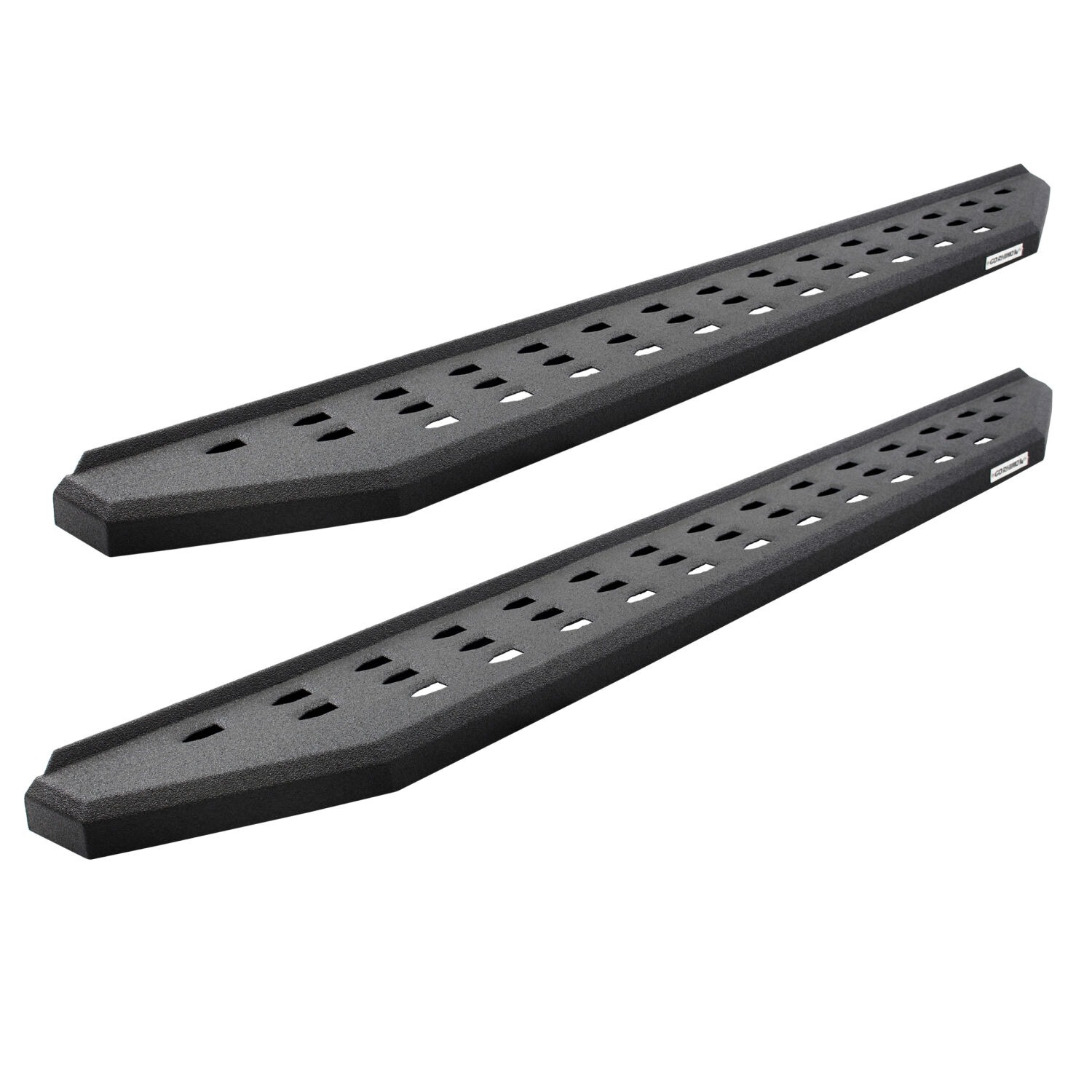 Go Rhino 6949274810T - RB20 Running Boards, Black, Protective Bedliner coating