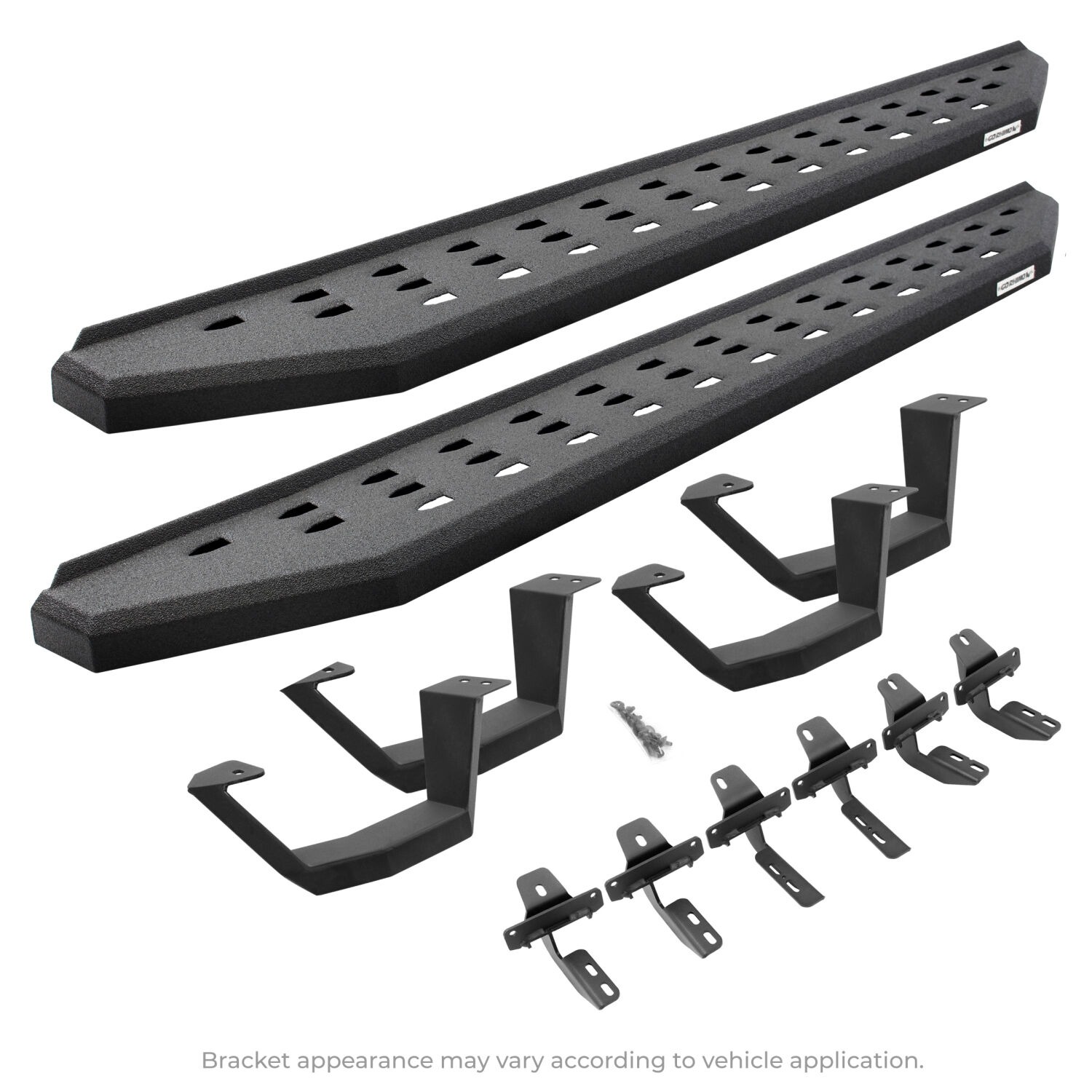 Go Rhino 6343466820T - RB20 Running Boards, Extended Cab, Black