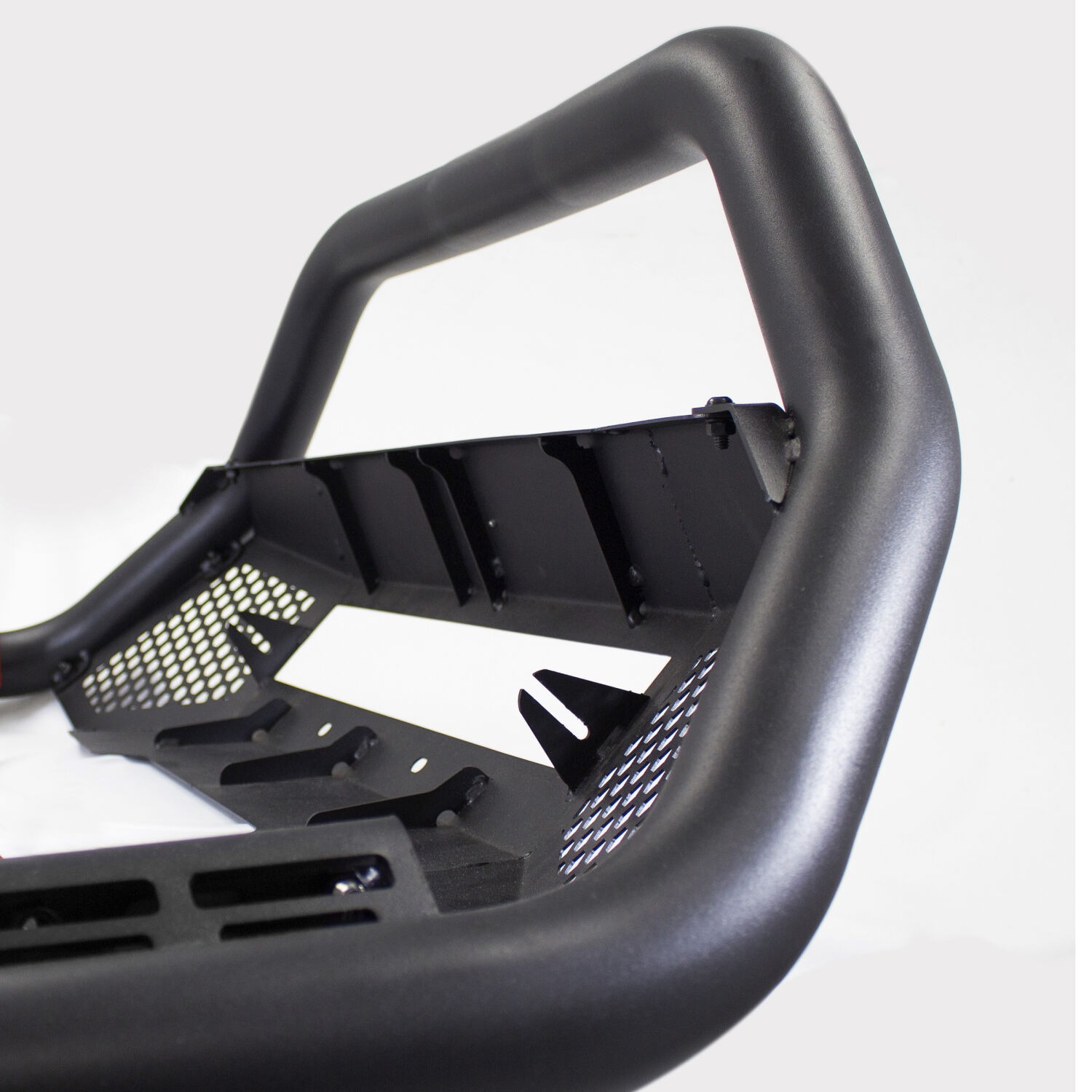 Go Rhino 55411T - RC4 LR Bull Bar, Black, Steel