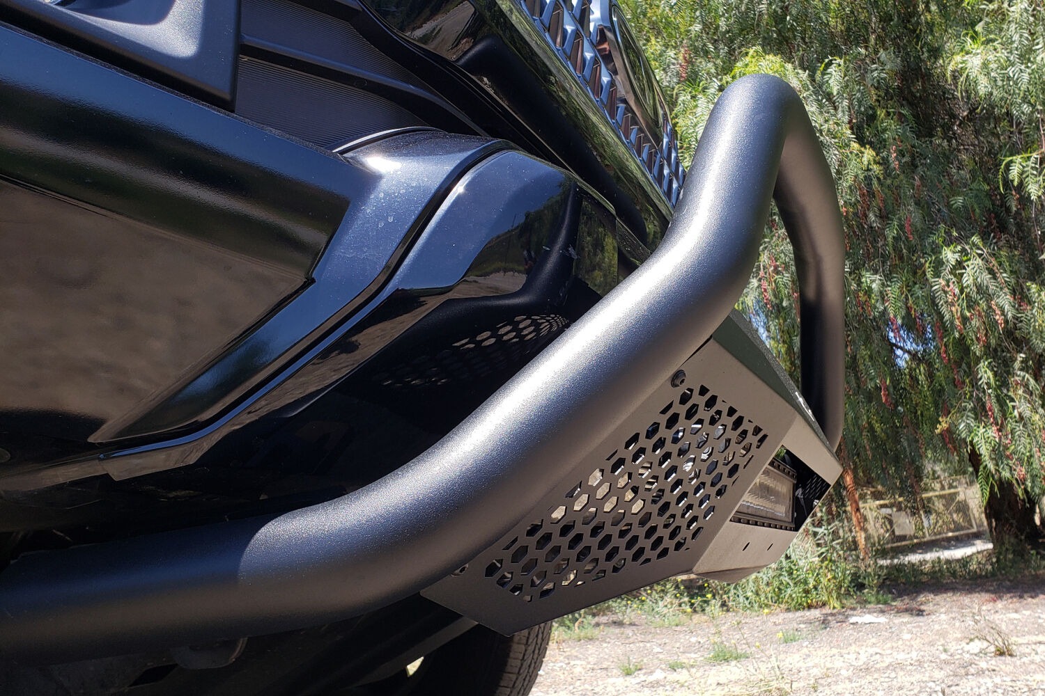 Go Rhino 565360TK - RC3/RC4 Bumper Guard, Black, RC4 RC3 Brackets