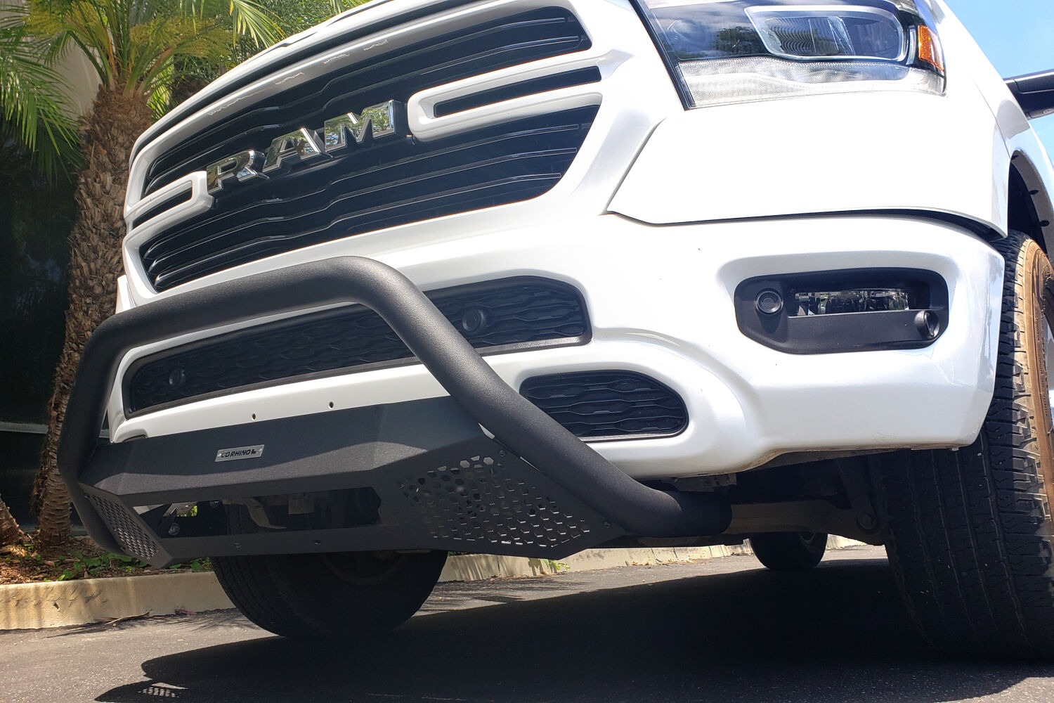 Go Rhino 566660TK - RC3/RC4 Bumper Guard, Black, RC4 RC3 Brackets