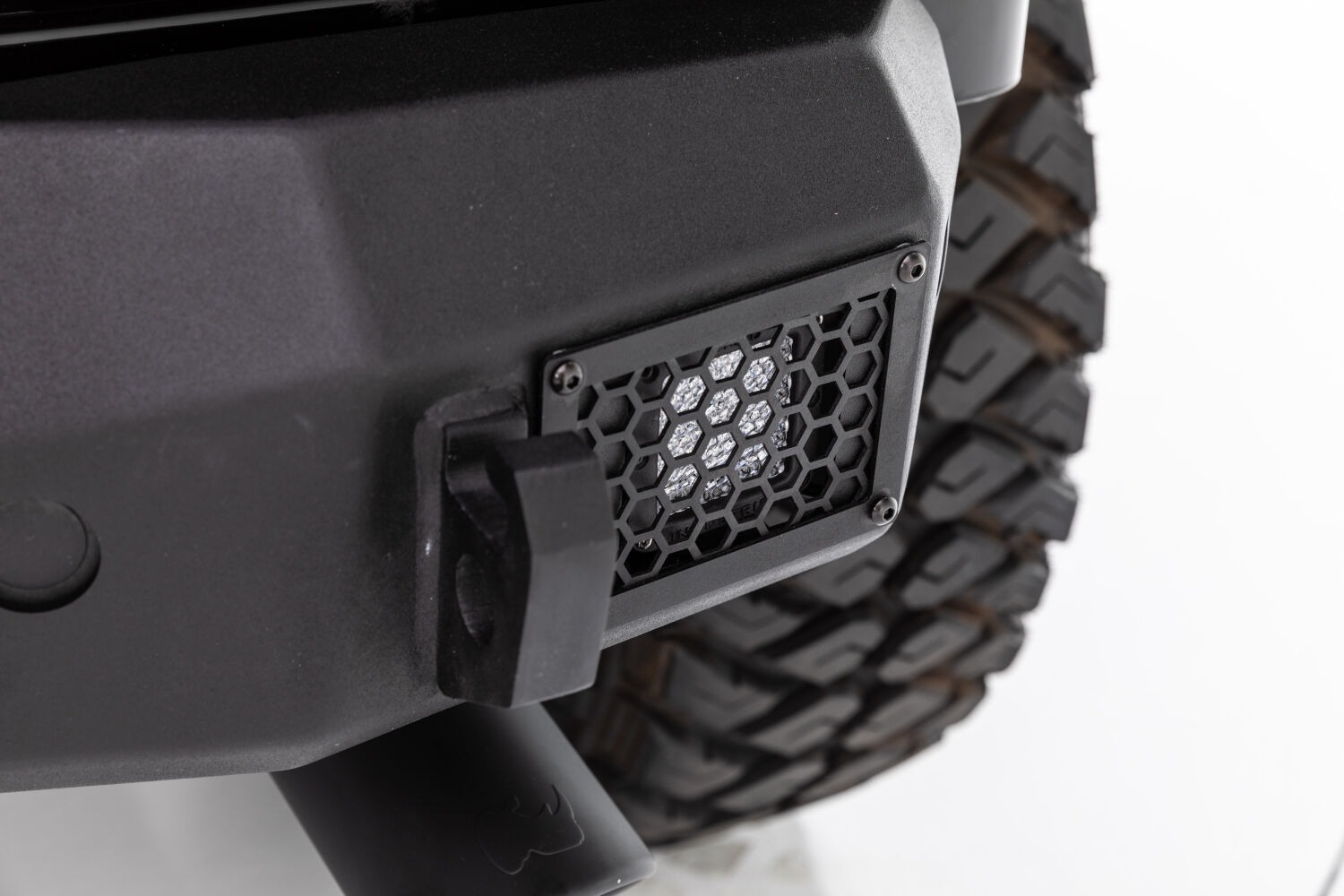 Go Rhino 371100T - Rockline Bumpers, Black, Powder Coated