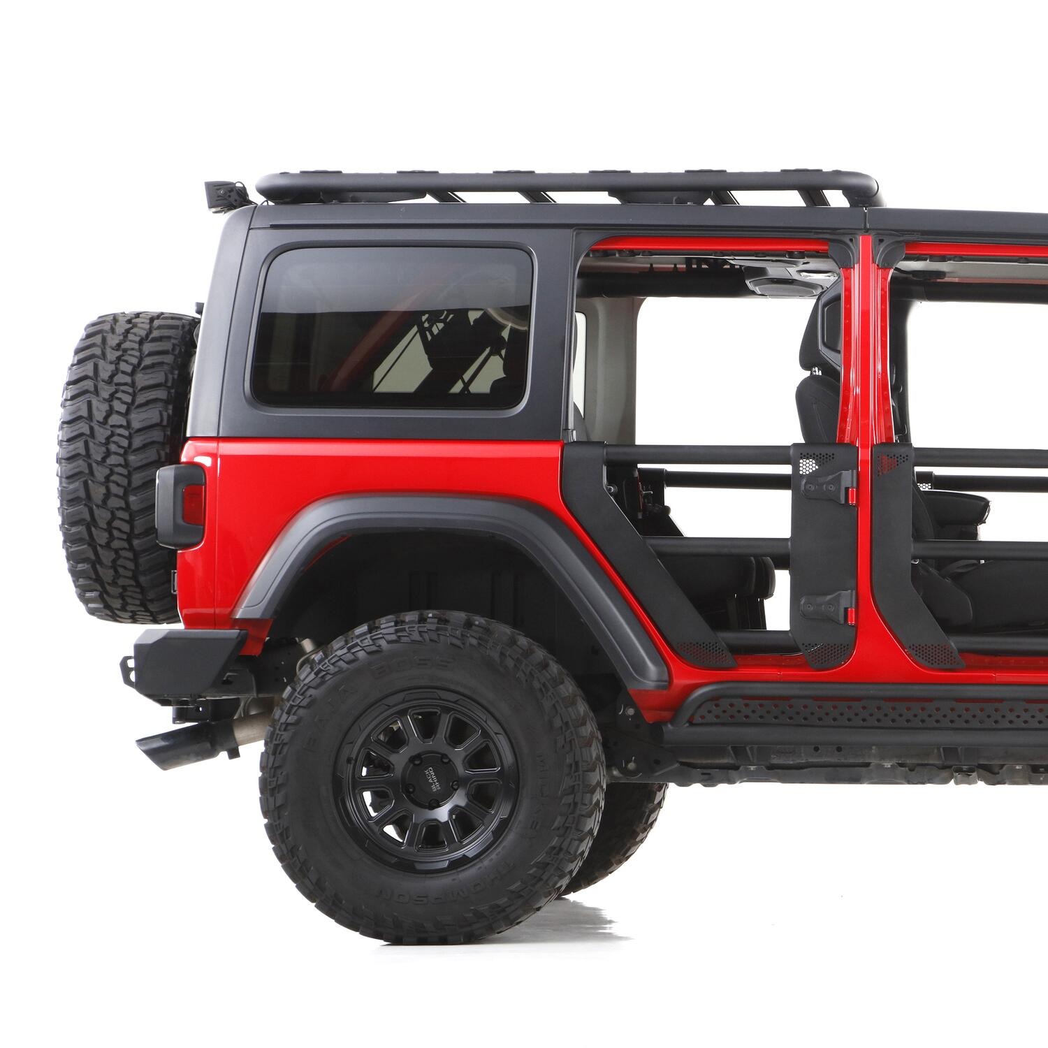 Go Rhino 5935065T - SRM Roof Racks, Black, Aluminum