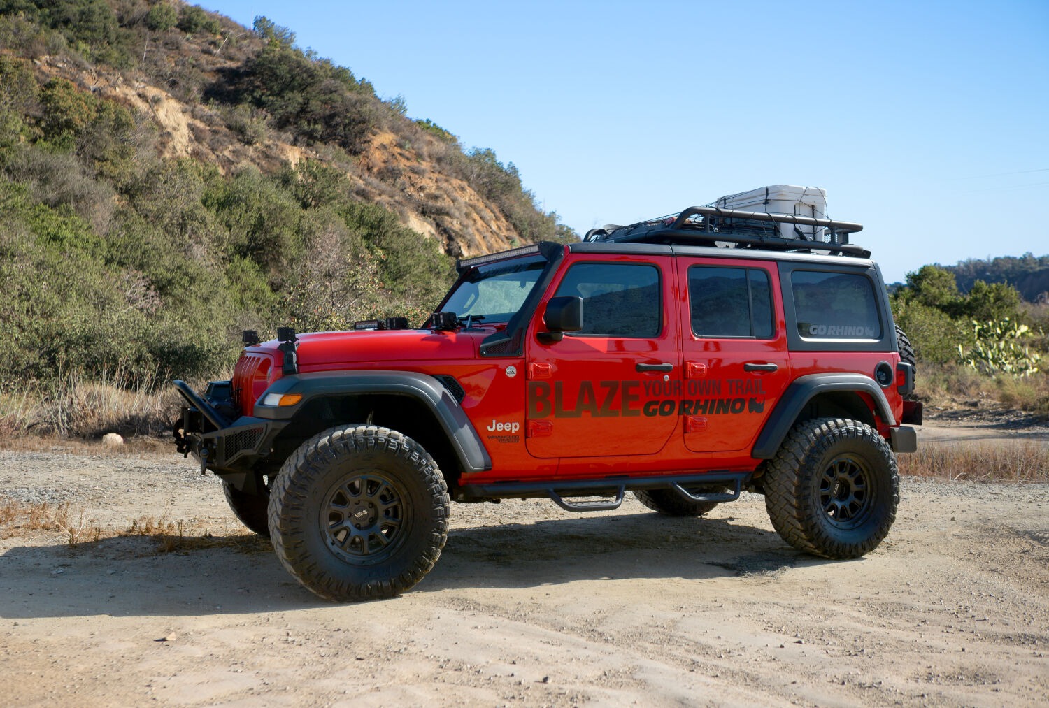 Go Rhino 5936065T - SRM Roof Racks, Black, Aluminum