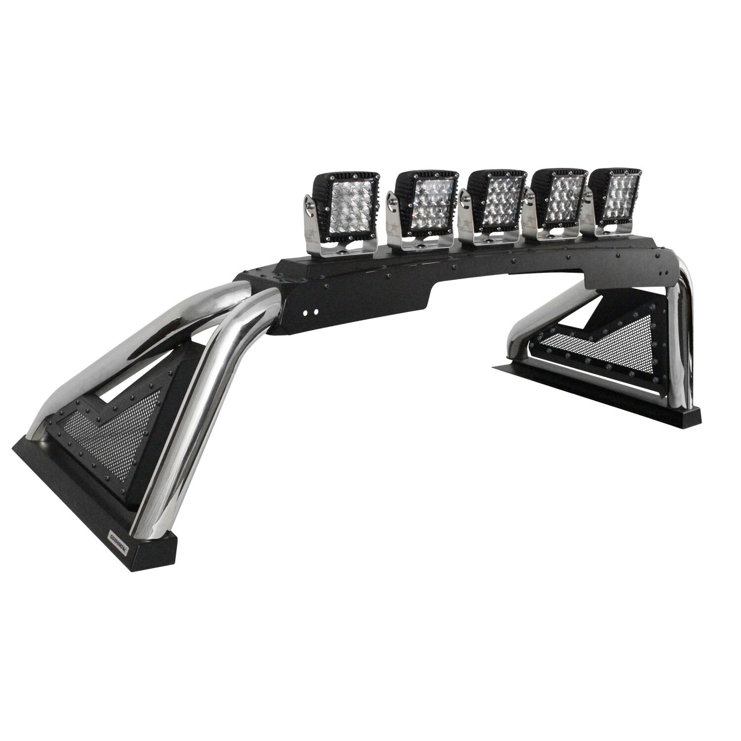 Go Rhino 911600PS - Sport Bar, Extended Cab, Polished Stainless Steel