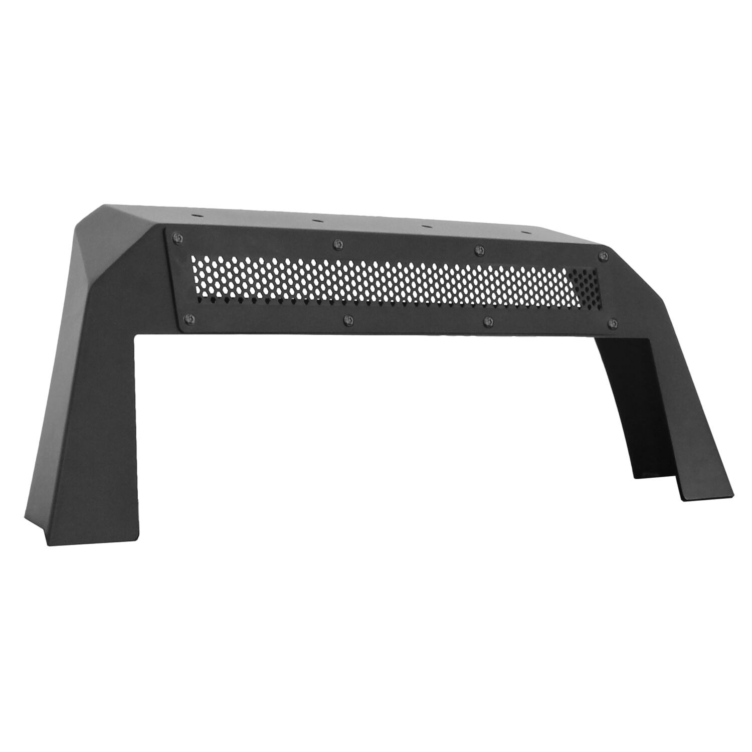 Go Rhino 25101T - Bumper Plates & Hardware, Crew Cab, Black