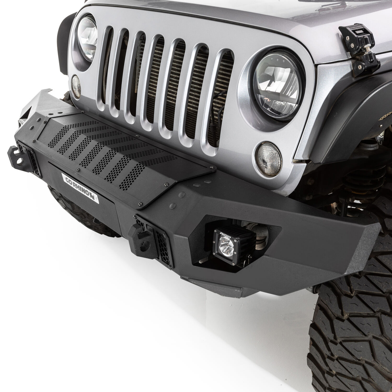 Go Rhino 230116T - Trailline, Black, Steel