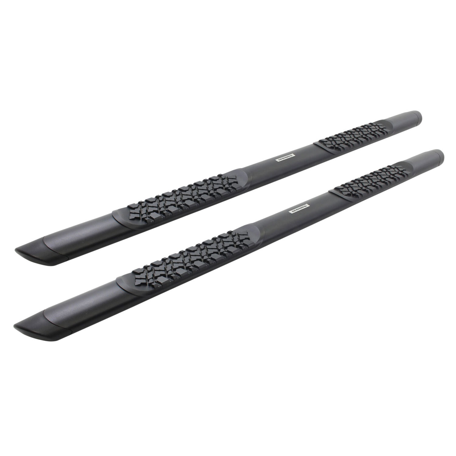 Go Rhino V3404887T - V-Series Side Steps, Crew Cab, Black