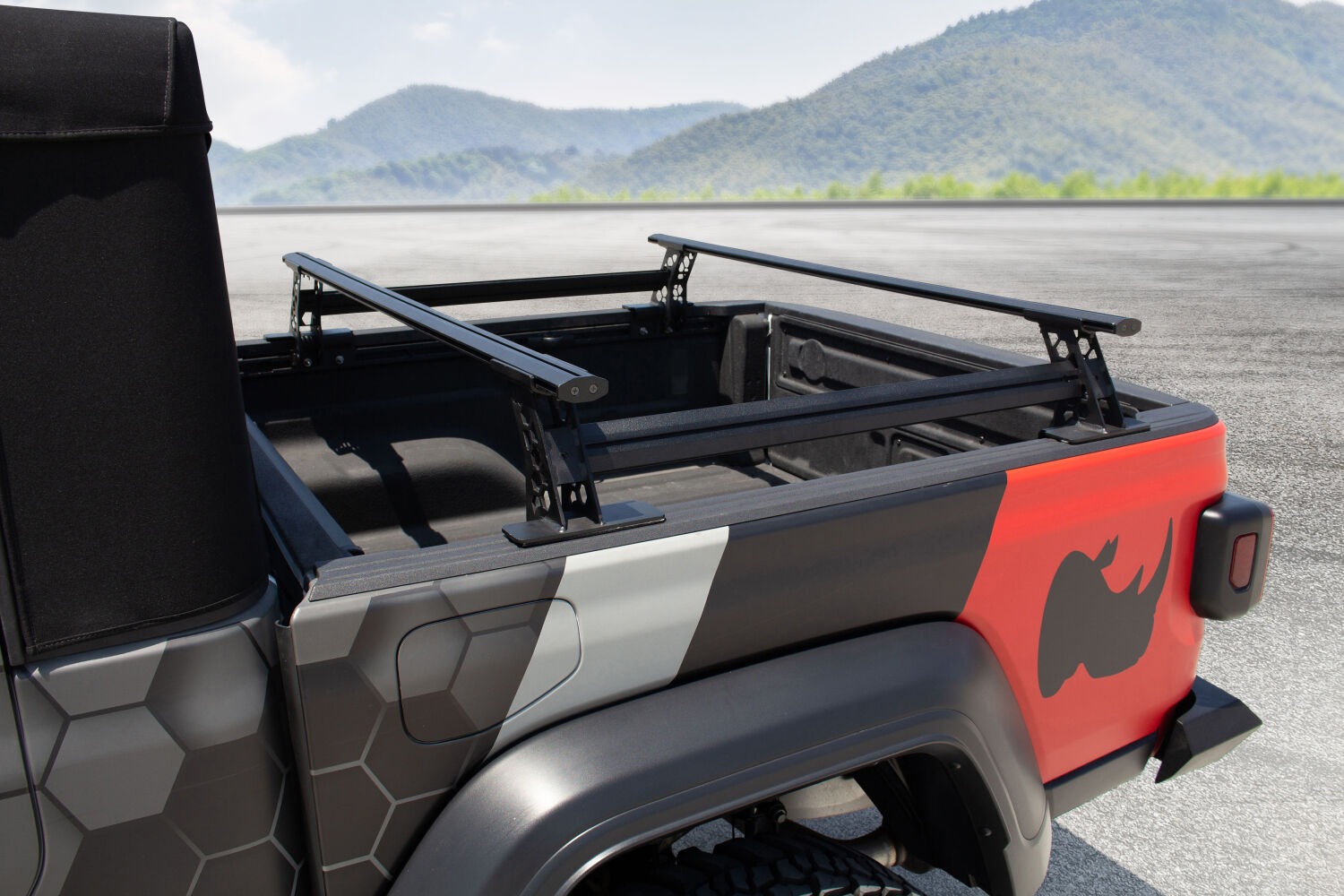 Go Rhino 5935010T - Truck Bed Rack Accessories, Black, XRS