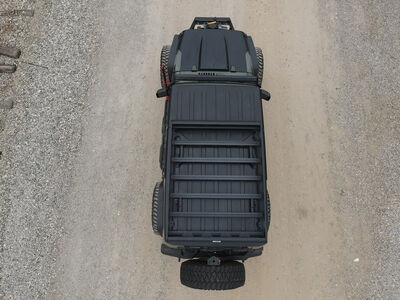 Go Rhino 5934068T - SRM Roof Racks, Black, Steel