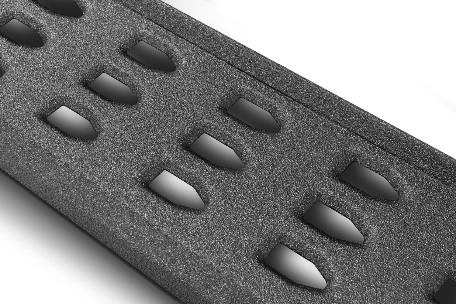 Go Rhino 69400080T - RB20 Running Boards, Black, Protective Bedliner coating