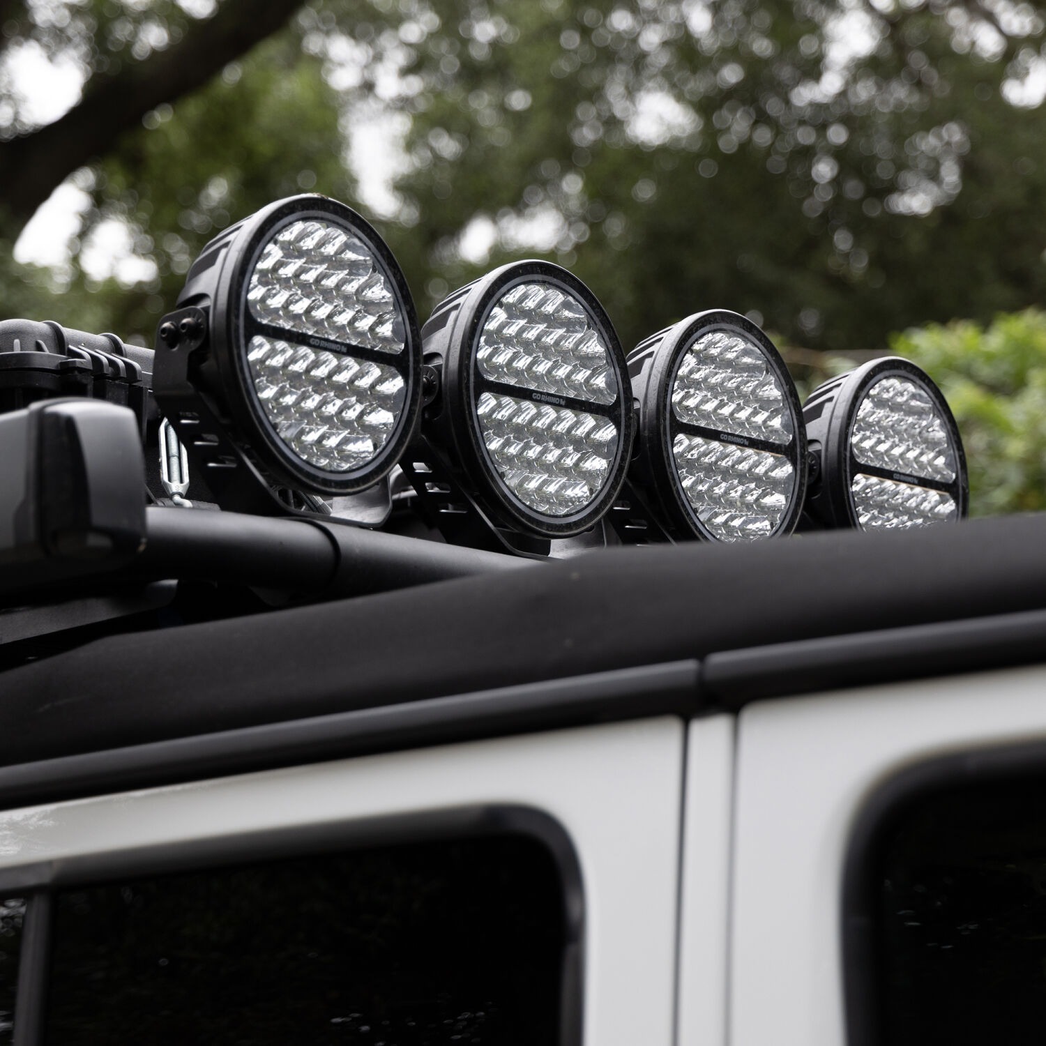 Go Rhino 751700911SRS - LED Light Kits, Anodized, XPLOR Blackout
