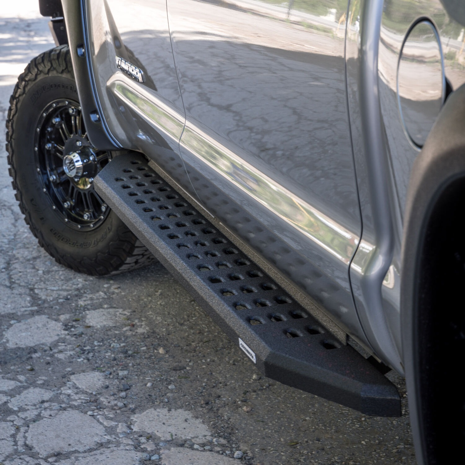 Go Rhino 69412680T - RB20 Running Boards, Black, Protective Bedliner coating