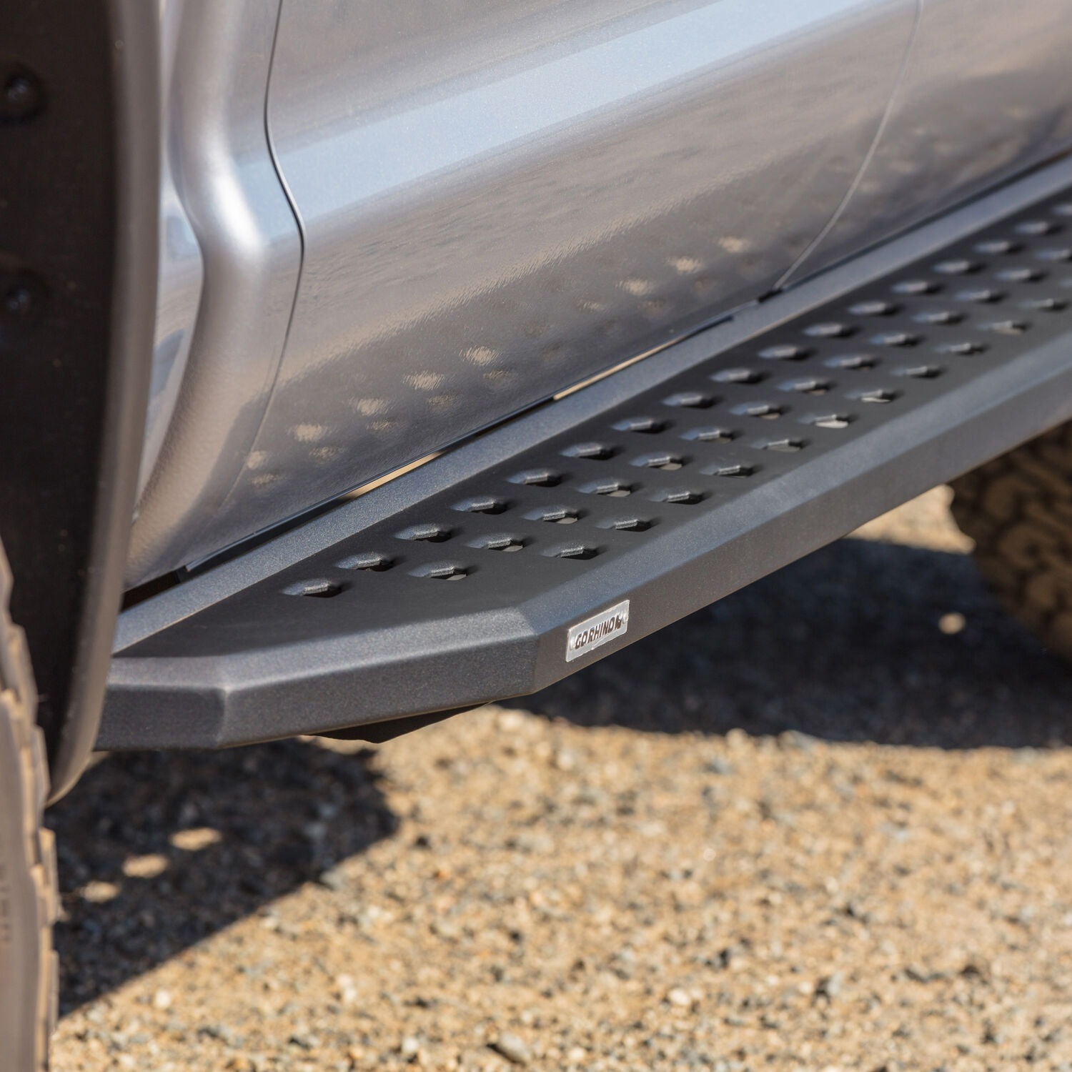 Go Rhino 69410687PC - RB20 Running Boards, Crew Cab, Black