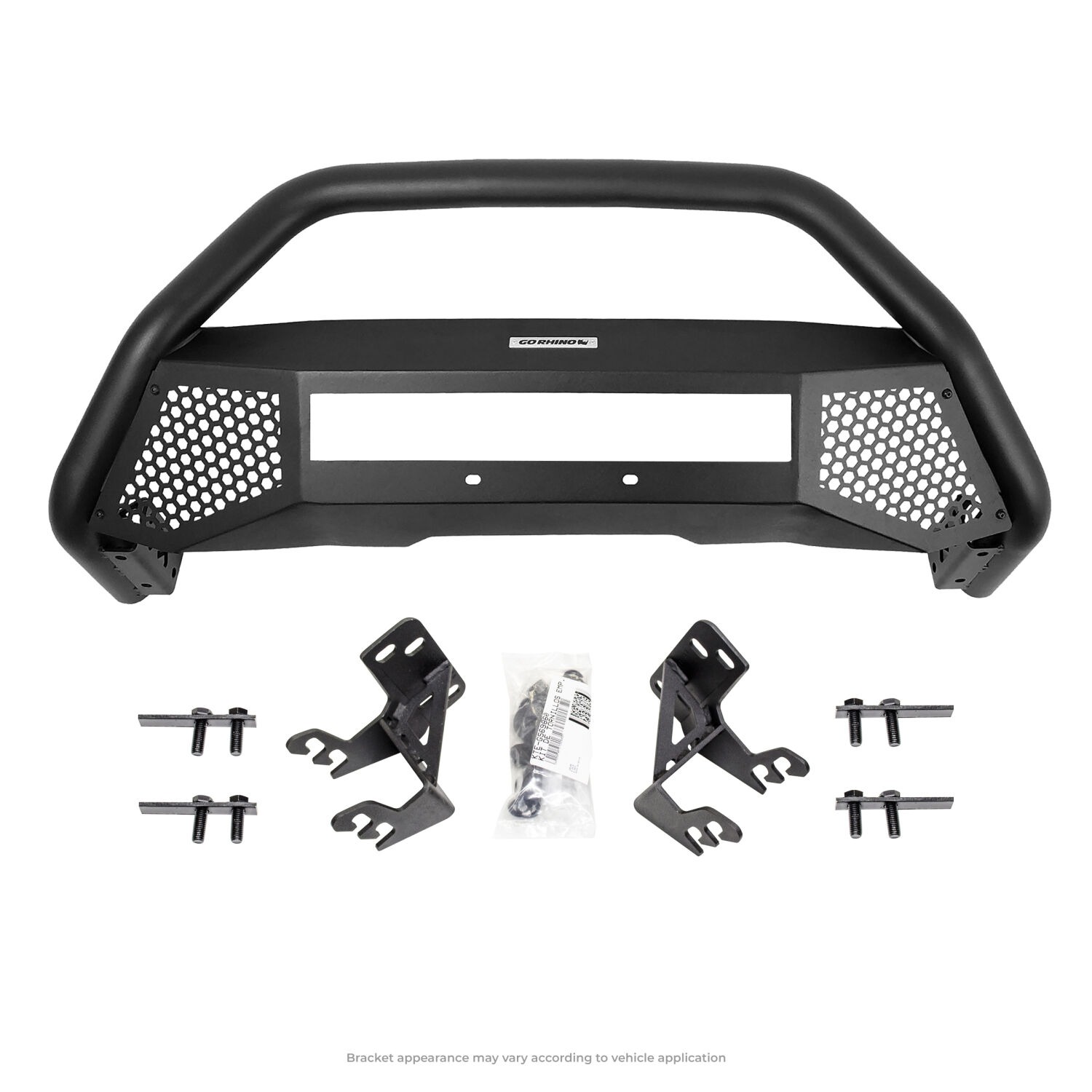 Go Rhino 542960T - RC4 LR Bull Bar, Black, Steel
