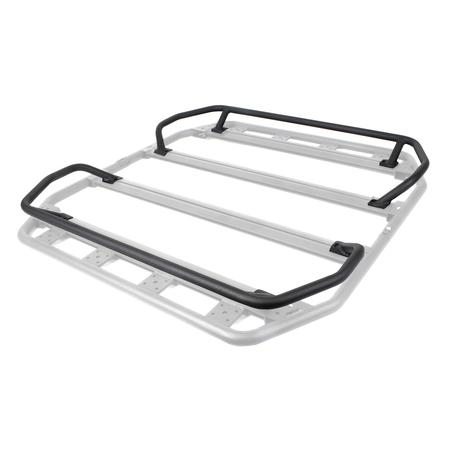 Go Rhino 5933044T - SRM Roof Racks, Black, Aluminum