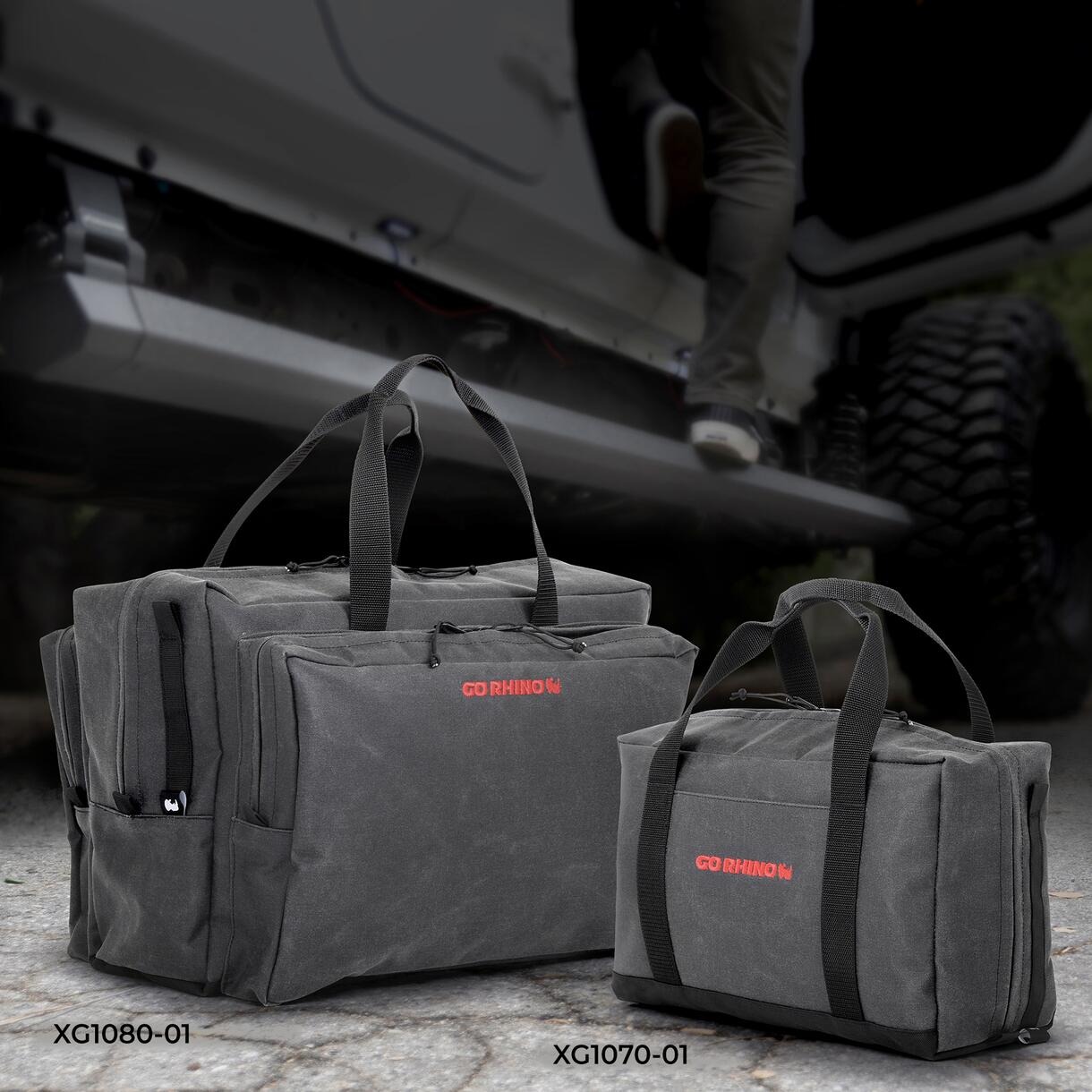 Go Rhino XG1080-01 - Xventure Gear, Grey, Canvas