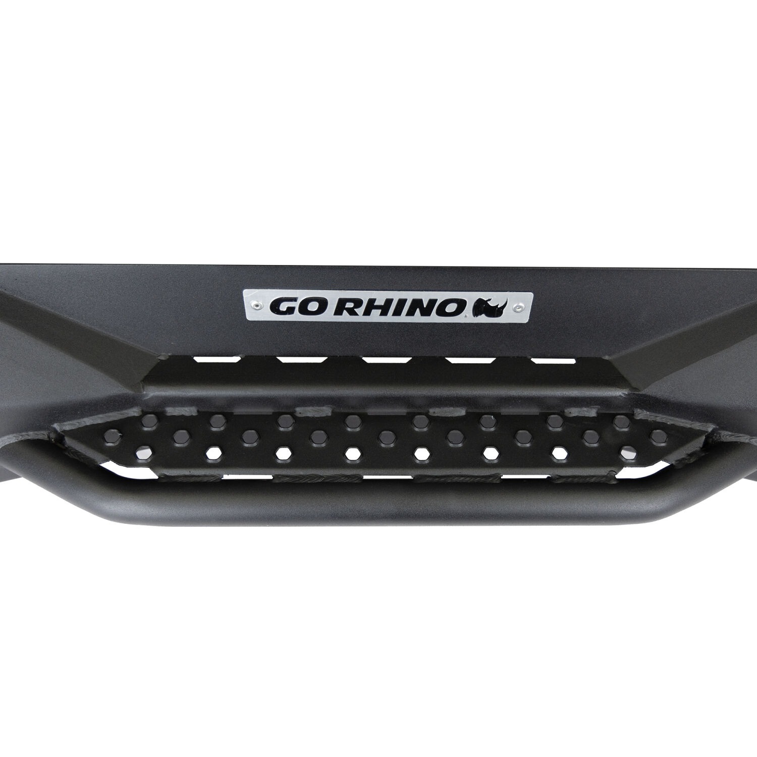 Go Rhino 371200T - Rockline Bumpers, Black, Powder Coated