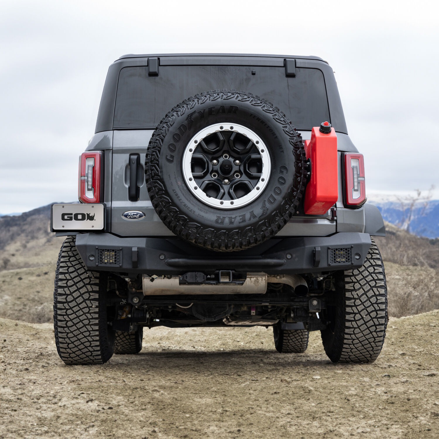 Go Rhino 371400T - Rockline Bumpers, Black, Powder Coated