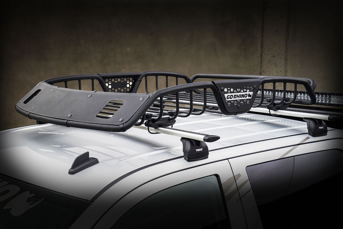 Go Rhino 59025T - Roof Racks, Black, SR20