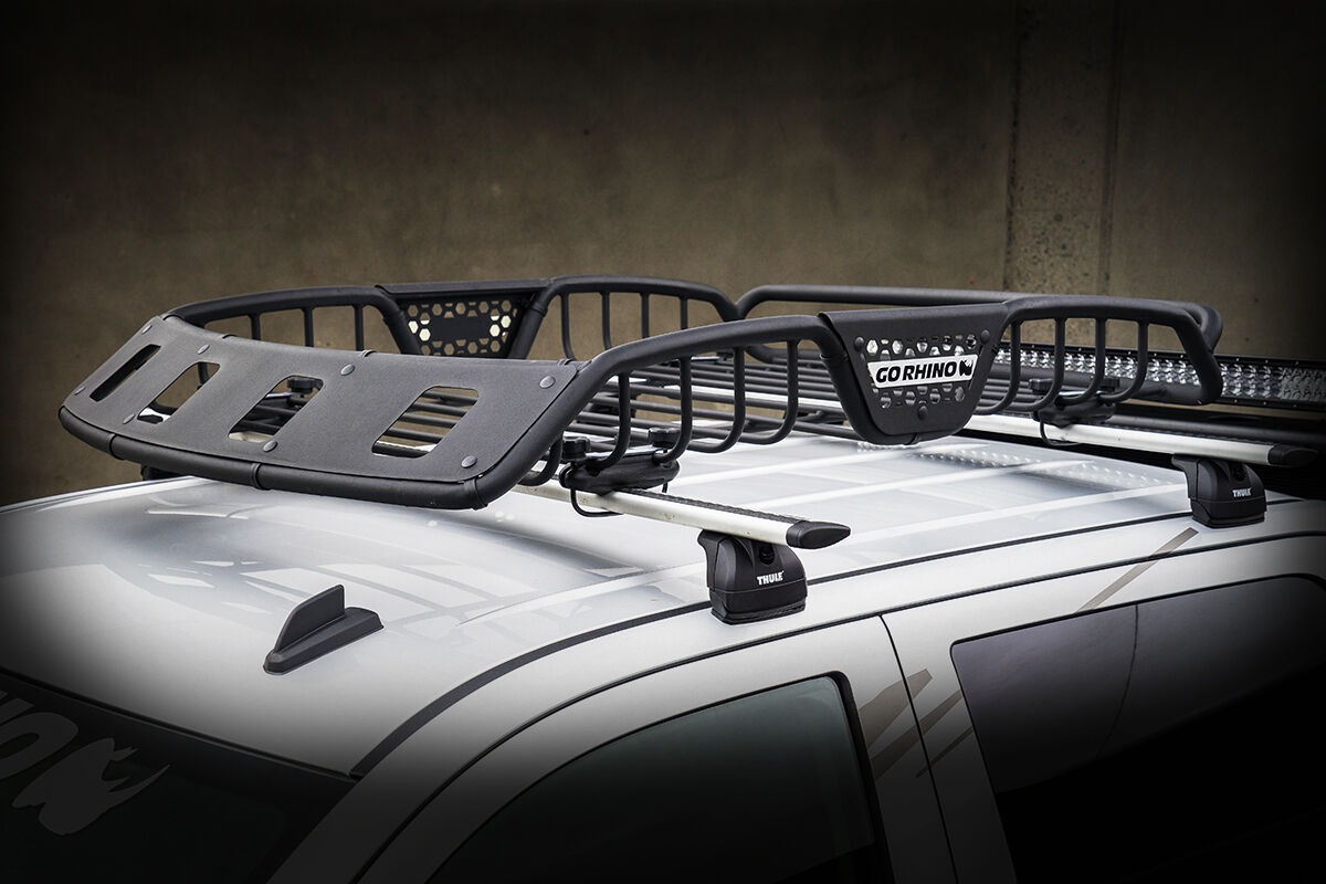 Go Rhino 59047T - Roof Racks, Black, SR40