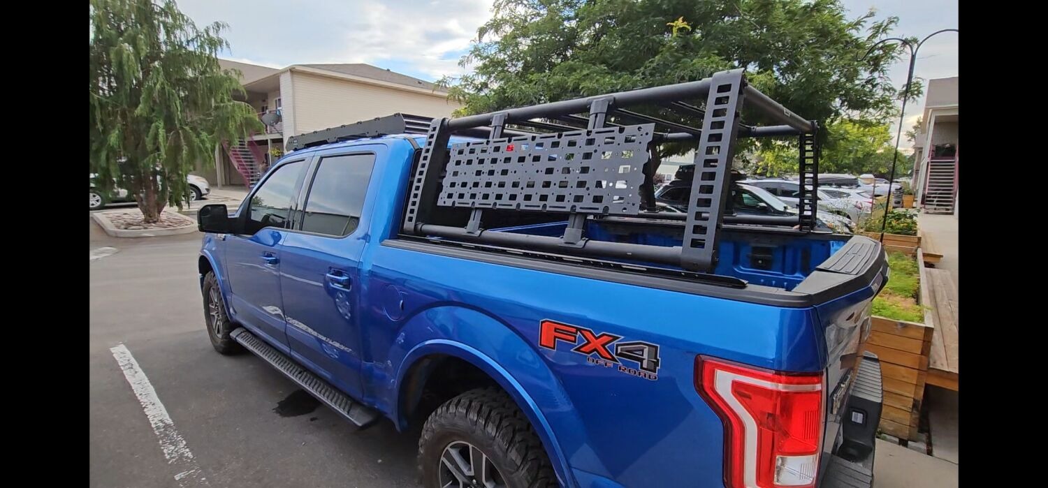 Go Rhino 5952000T - XRS Overland Rack, Black, Steel and Aluminum