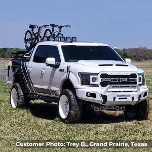 Go Rhino 24397T - BR Series Bumpers, Black, BR6