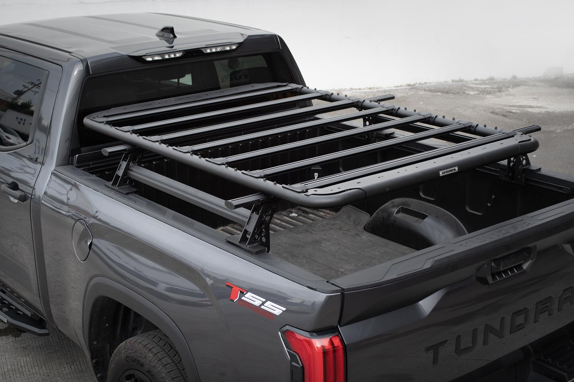 Go Rhino 5935075T - SRM Roof Racks, Black, Aluminum