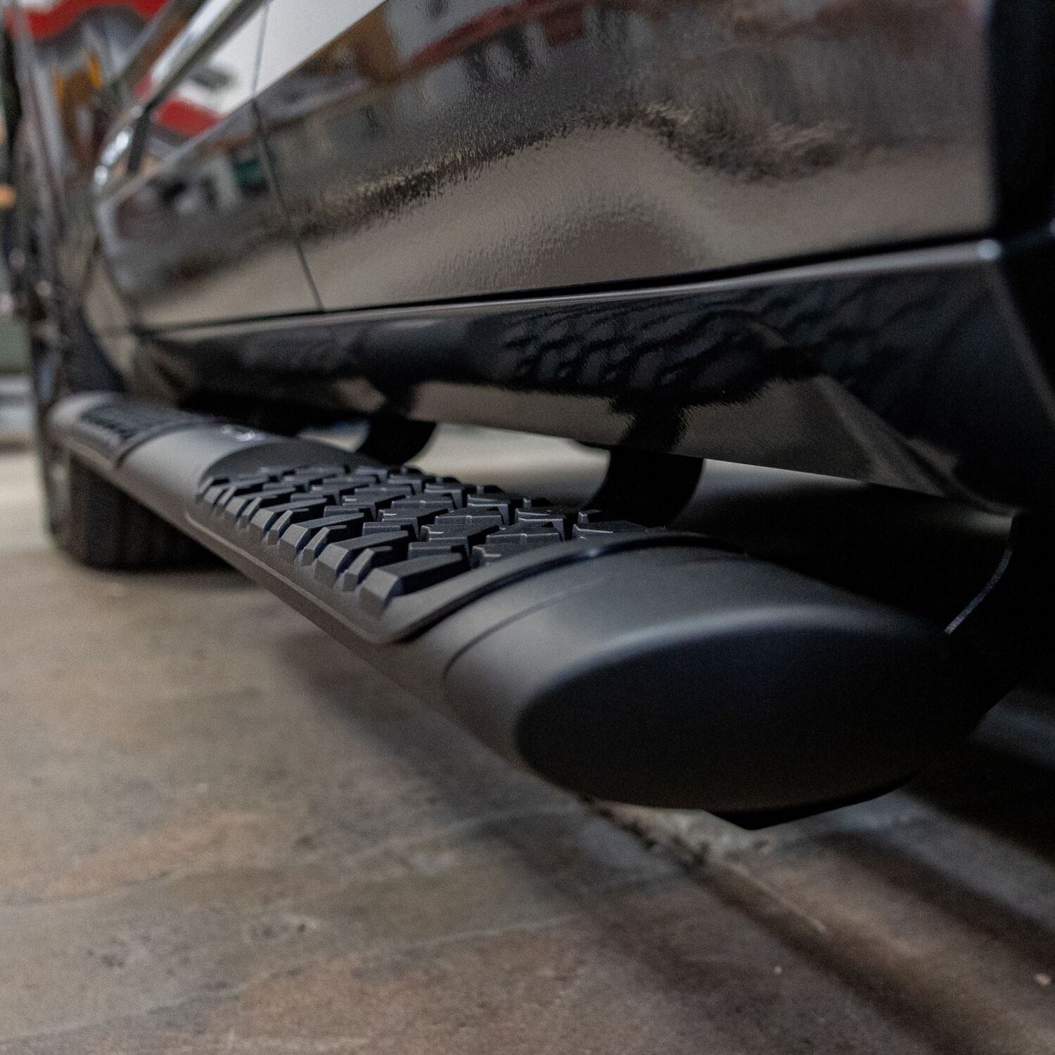 Go Rhino V3443974T - V-Series Side Steps, Black, V-Series V3