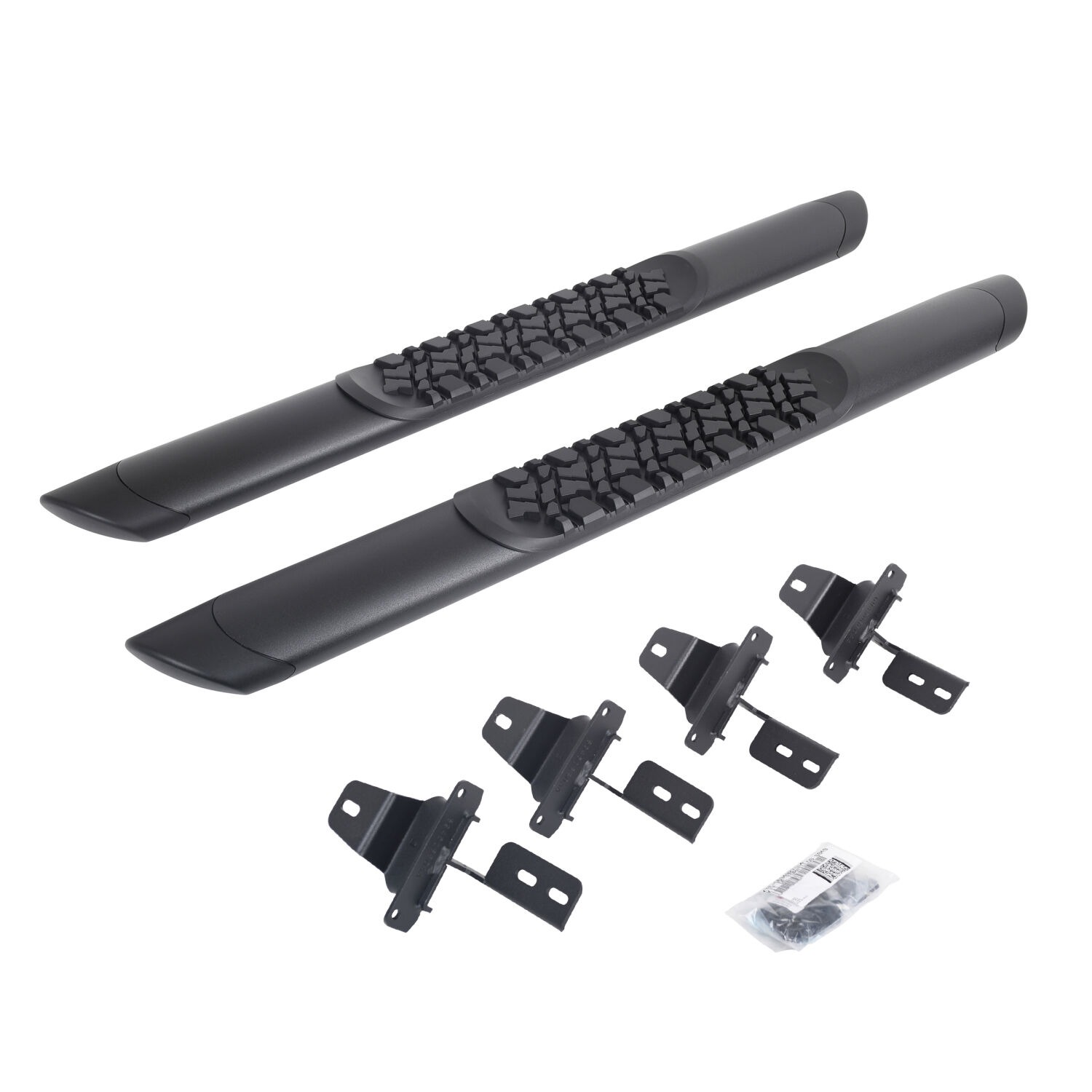 Go Rhino V3492752T - V-Series Side Steps, Black, Powder Coated