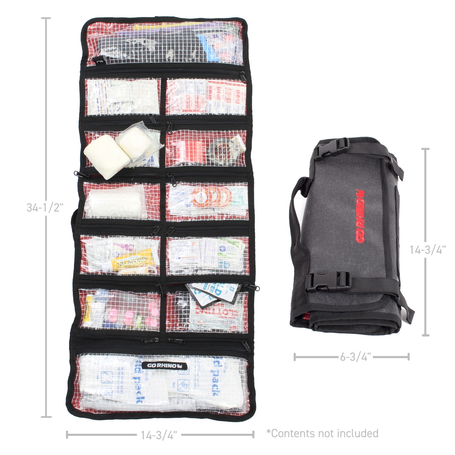 Go Rhino XG1060-01 - Xventure Gear, Grey, Canvas