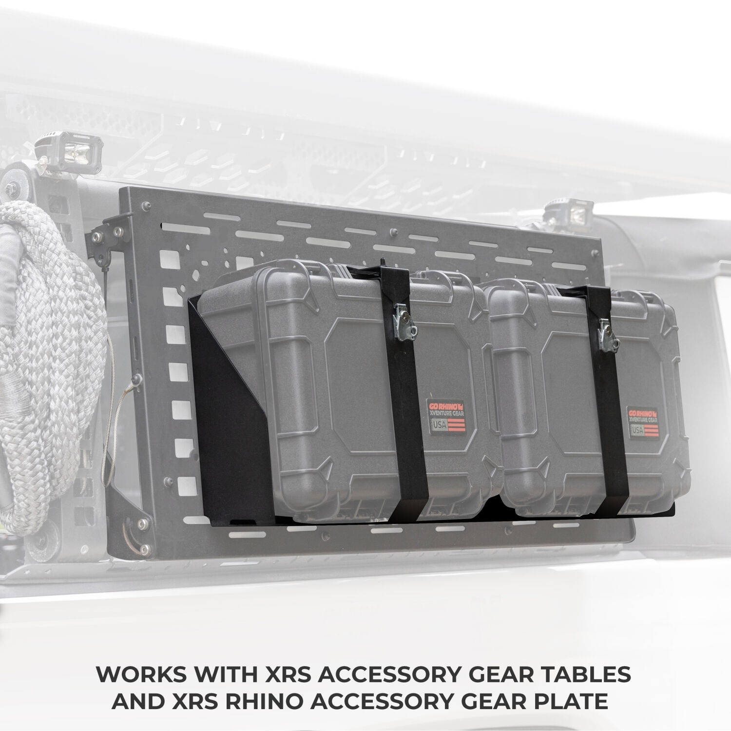 Go Rhino XG252010M - Truck Bed Rack Accessories, Black, Xventure