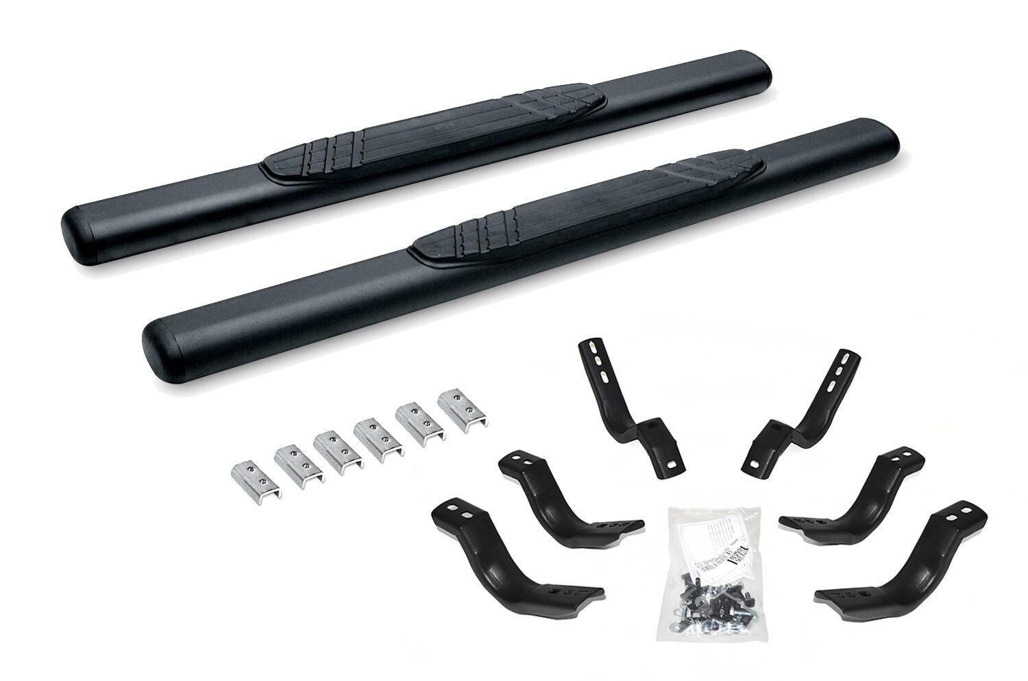 Go Rhino 684412952T - Running Boards & Steps, Black, Powder Coated