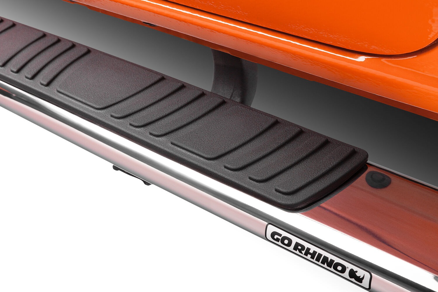 Go Rhino 685443280PS - Running Boards & Steps, Crew Cab, Silver