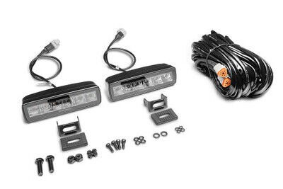 Go Rhino 750600622SBS - LED Light Kits, Anodized, XPLOR Blackout Combo