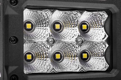Go Rhino 753003023FBS - LED Light Kits, Anodized, XPLOR Bright